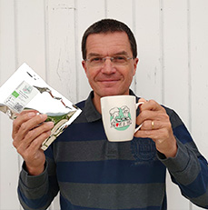 Henri, le concepteur d'une boutique de thés bio